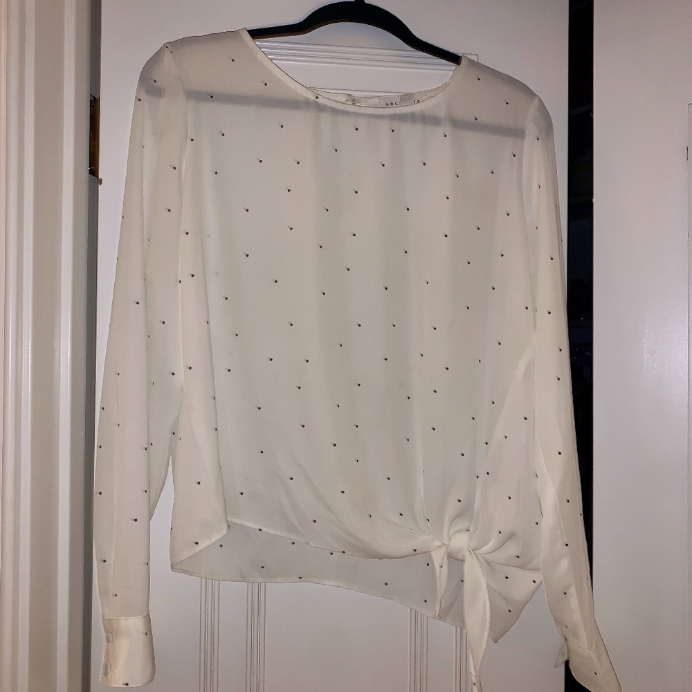 Nordstrom White Blouse